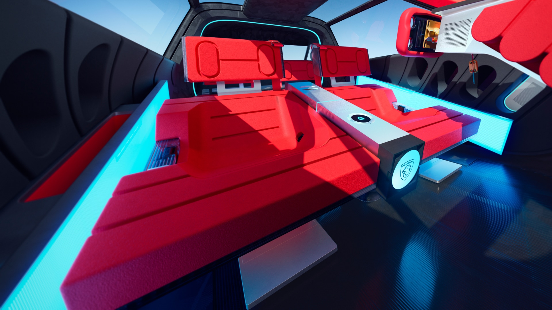 PEUGEOT Polygon Concept – interieur