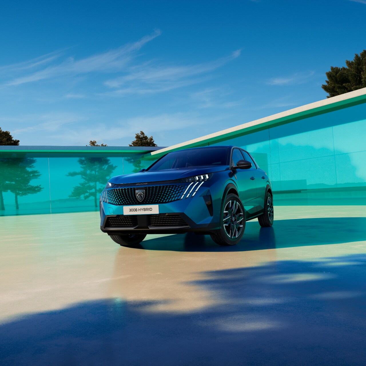 PEUGEOT 3008 Hybrid schuin van voor
