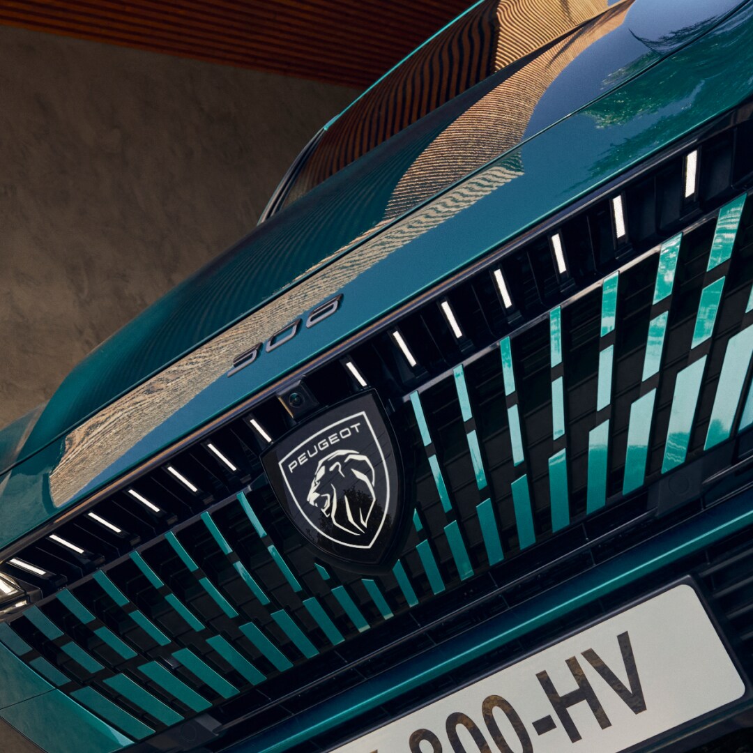 Nieuwe PEUGEOT 308 verlicht embleem
